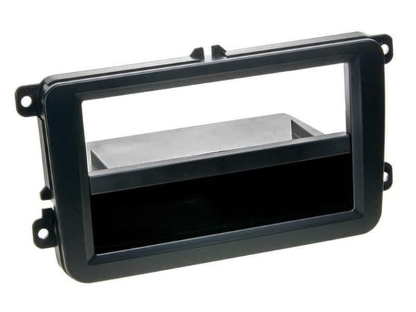 RADIO STEREO DOUBLE FACIA FASCIA MATTE BLACK CT24VW18 FOR VW EOS GOLF MK5/MK6