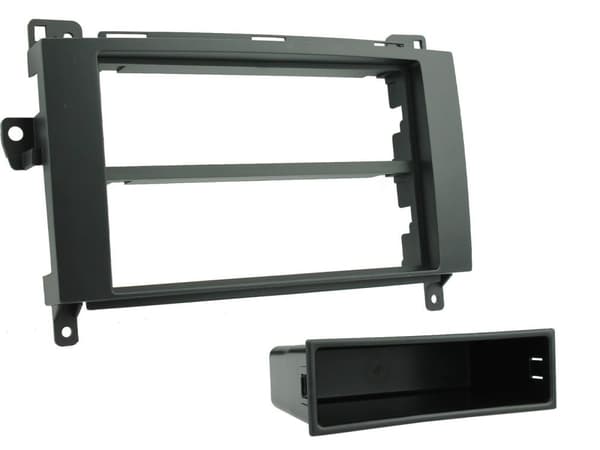 SINGLE DIN RADIO STEREO FASCIA SURROUND TRIM PANEL FOR MERCEDES SPRINTER VITO