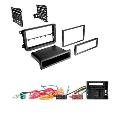 Double Din Stereo Radio Cd Fascia Facia Kit For VW VOLKSWAGEN Transporter T5.1