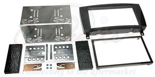 RADIO STEREO DOUBLE DIN FACIA FASCIA TRIM KIT CT23MB04A FOR MERCEDES CLK (W209)