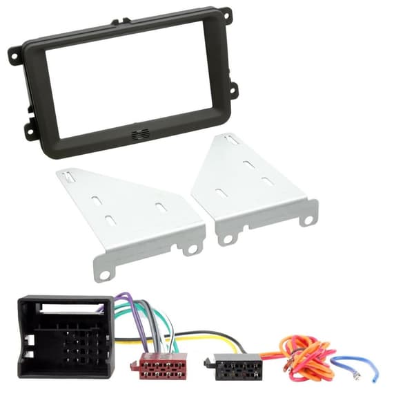 Double Din Facia Surround Panel Wiring For VW Volkswagen Tiguan Scirocco EOS