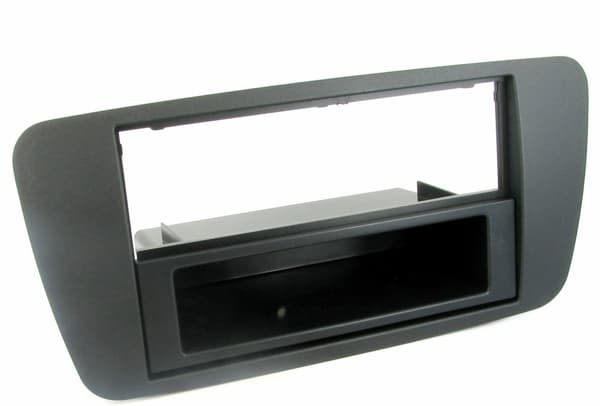 FOR SEAT IBIZA 2008-14 STEREO SINGLE/DOUBLE DIN FACIA FASCIA BLACK NITE CT24ST09