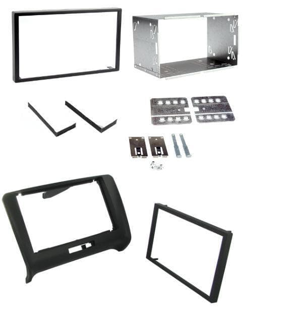 Double Din Car Stereo Radio Fascia Panel Cage Kit For Audi TT MK2 2006-14