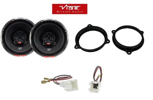 Vibe SLICK6 6.5″ 17cm Car Coaxial Speaker for Nissan Juke 2010-2019 Front Door