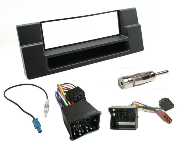 CD RADIO STEREO FASCIA FACIA PANEL SURROUND FULL KIT FITS BMW 5 SERIES 96-03 E39