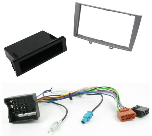 CT24PE09 SINGLE DOUBLE DIN FACIA WIRING ISO LOOM LEAD AERIAL KIT FOR PEUGEOT 308