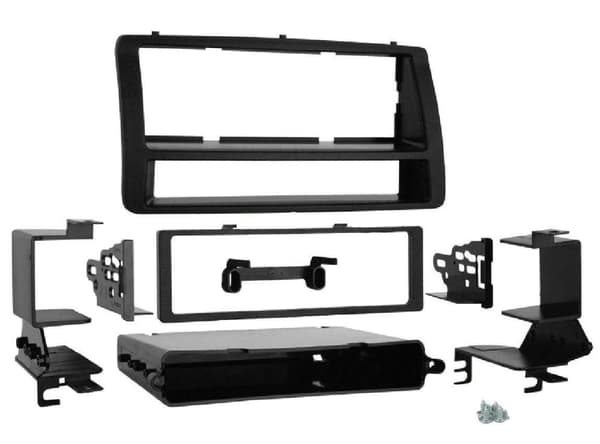 CD RADIO STEREO FASCIA FACIA CT24TY10 FOR TOYOTA COROLLA 2003-2008 BLACK BRACKET