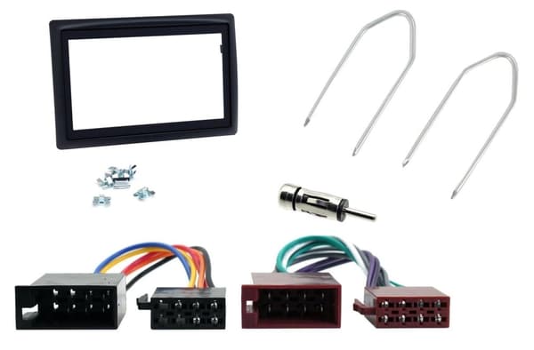 RADIO STEREO DOUBLE DIN FASCIA PANEL ADAPTOR KIT CT24RT08 FOR RENAULT MEGANE