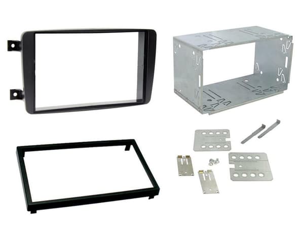 RADIO STEREO DOUBLE DIN FACIA FASCIA KIT CT23MB02 FOR MERCEDES VIANO W639 00-04