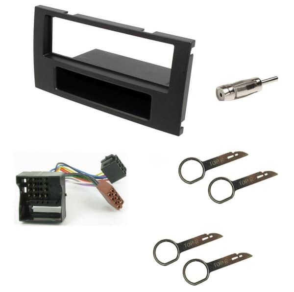 CD STEREO FASCIA FACIA PANEL CT24FD09 FAKRA FITTING KIT FOR FORD FOCUS 05 ONWARD
