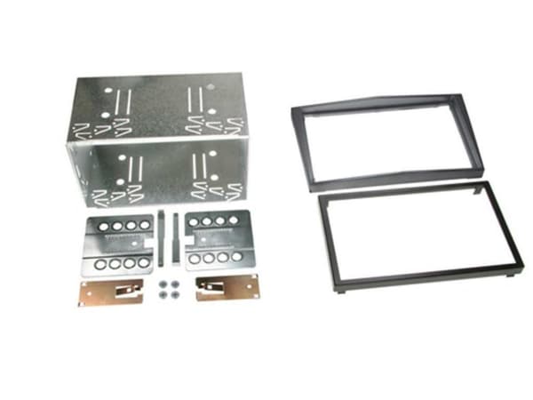 CD RADIO DOUBLE DIN FACIA FASCIA DARK SILVER CT23VX02 FOR VAUXHALL ZAFIRA ANTARA