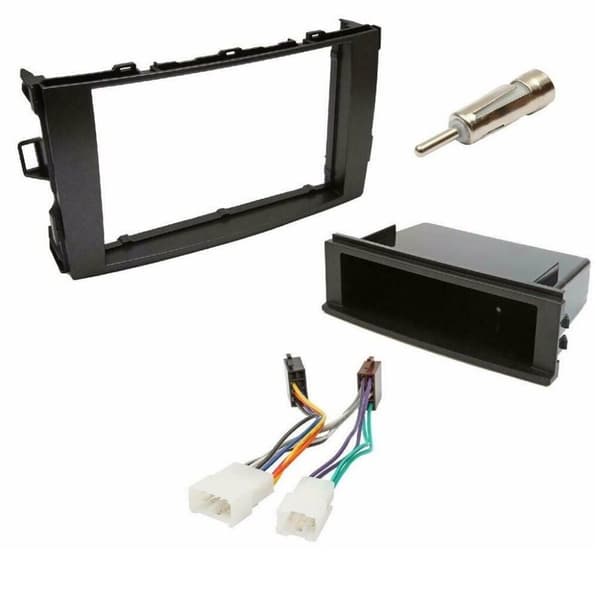 RADIO STEREO FACIA FASCIA SURROUND KIT FITS TOYOTA AURIS 2007-2013 FRAME POCKET
