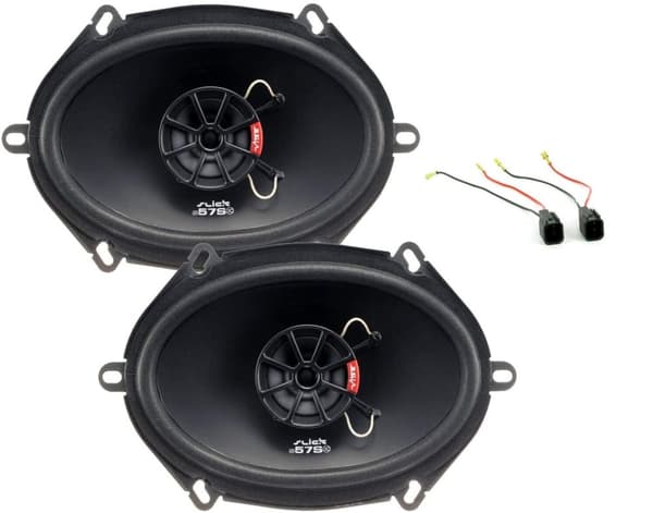 VIBE AUDIO SLICK57 V7 480W 5X7″ 130MM CAR VAN DOORS SPEAKERS PAIR FOR FORD KA