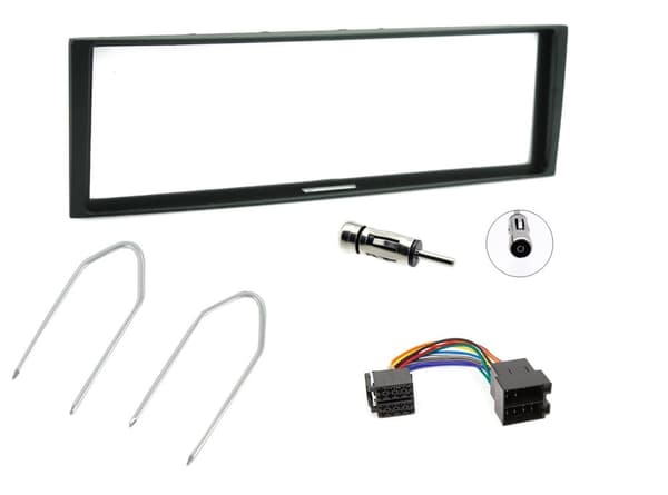 SINGLE DIN STEREO FACIA FASCIA CT24RT03 KIT FOR RENAULT MEGANE SCENIC CLIO MODUS