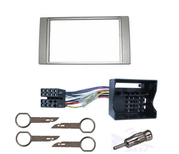 DOUBLE DIN FASCIA FACIA SURROUND DFP-07-09 FOR FORD FOCUS C-MAX GALAXY FIESTA