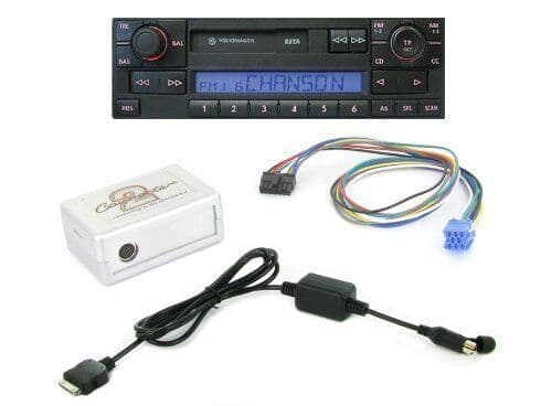 CD RADIO STEREO  INTERFACE ADAPTOR FOR IPOD FITS VW TRANSPORTER BORA LUPO POLO