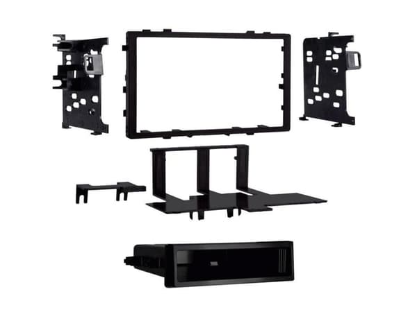 CT24HD17 SINGLE DOUBLE DIN CAR STEREO BLACK FASCIA PANEL FOR HONDA, AUCRA, ISUZU
