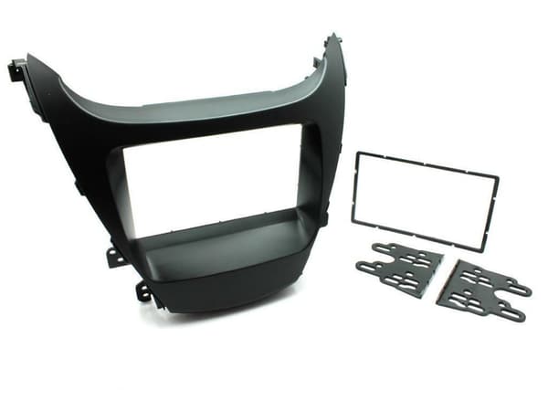 CD RADIO STEREO FACIA FASCIA CT23HY41 FOR HYUNDAI ELANTRA DOUBLE DIN BLACK 2014