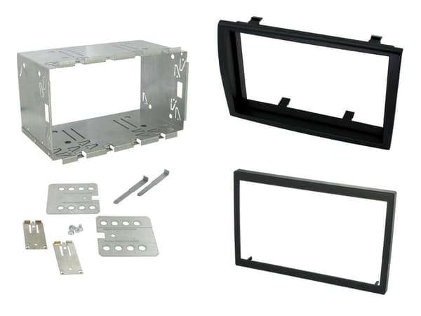 CT23CT04 Double Din Fascia Panel Surround Cage Kit For Citroen Relay 2006-2011