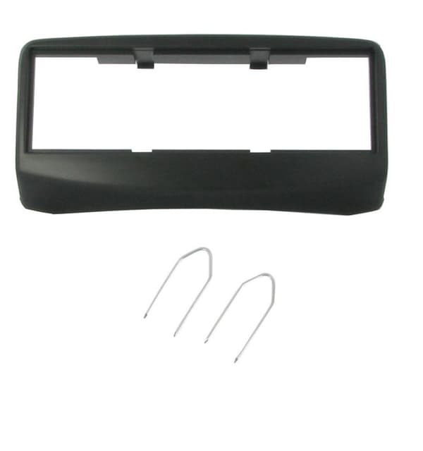 FOR FIAT MULTIPLA RADIO SINGLE DIN FASCIA PANEL BLACK + REMOVAL KEYS