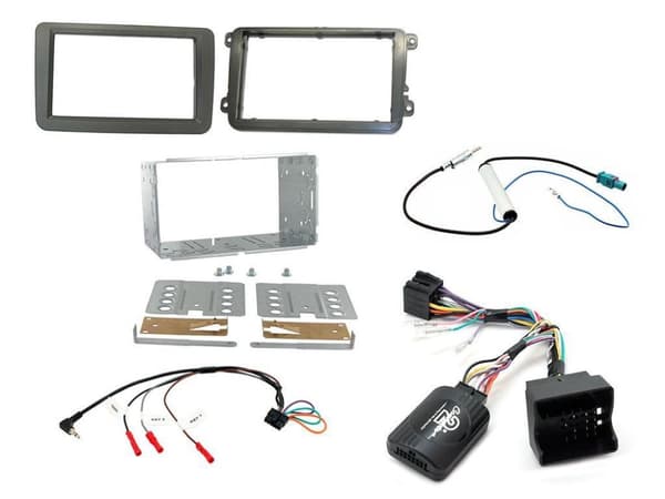CTKVW01 RADIO STEREO DOUBLE DIN FACIA FITTING KIT FOR VW TRANSPORTER 2009-2015