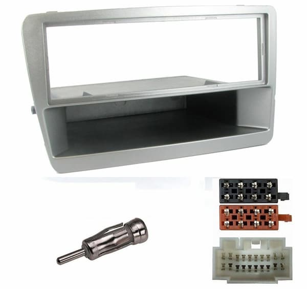 STEREO FACIA FASCIA PANEL SURROUND FITTING KIT SILVER FP-15-03S FOR HONDA CIVIC