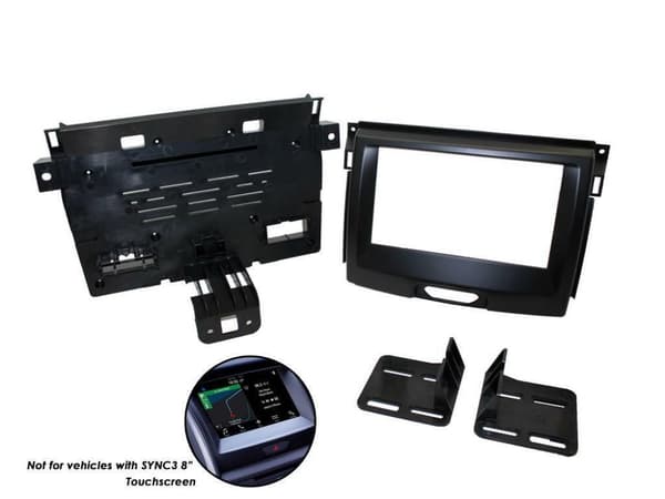 CD RADIO STEREO FACIA FASCIA CT23FD66 FITS FORD RANGER EVEREST 2015> DOUBLE DIN
