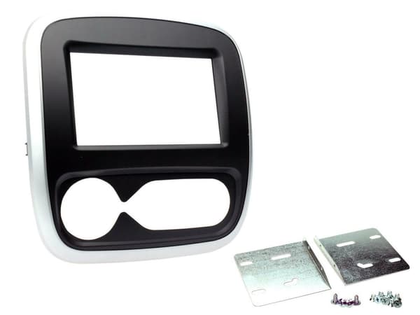 RADIO STEREO DOUBLE DIN FACIA FASCIA KIT CT23RT15 FOR RENAULT TRAFIC 14 ONWARD