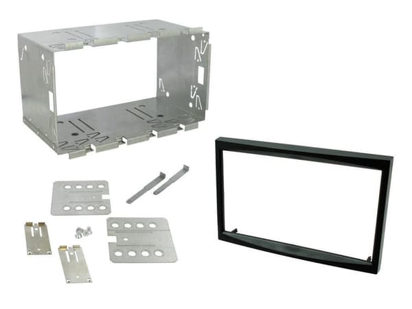 STEREO DOUBLE DIN FACIA ADAPTOR PANEL KIT FOR PEUGEOT PARTNER TEPEE 08 ONWARDS