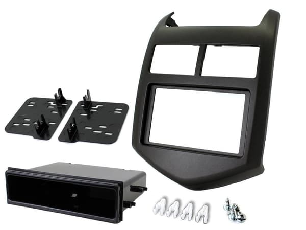 CD RADIO DOUBLE DIN FACIA FASCIA PANEL SURROUND CT23CV07 FITS CHEVROLET AVEO