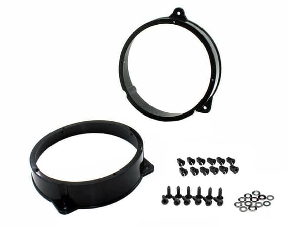 FOR MERCEDES CLK W208 1997-2005 FRONT DOOR SPEAKER RING ADAPTORS 165MM CT25MC06