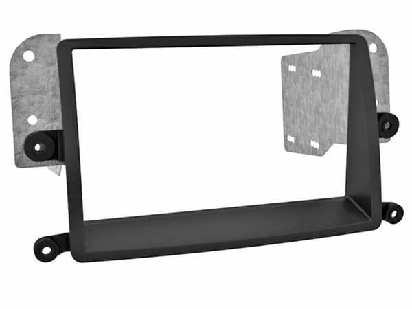 RADIO STEREO FACIA FASCIA CT23MT09 FOR MITSUBISHI L200 TRITON DOUBLE DIN BLACK