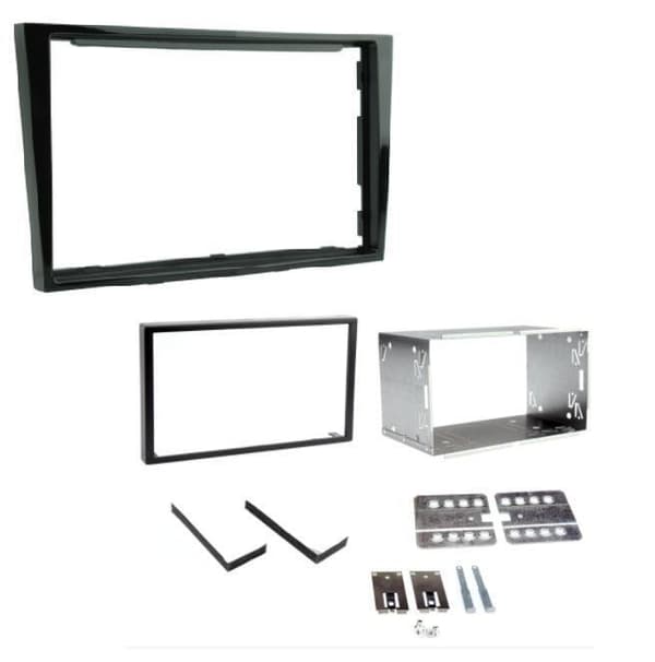 DOUBLE DIN CD RADIO STEREO FACIA FASCIA CAGE KIT FOR VAUXHALL CORSA D 2006-2014