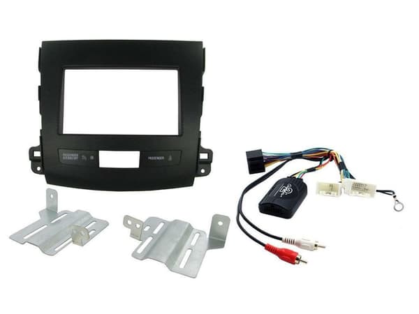 CTKMT06 CD STEREO RADIO FACIA FASCIA FULL KIT FOR MITSUBISHI OUTLANDERS 2010 - 2