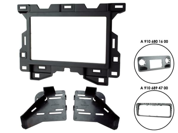 RADIO STEREO FACIA FASCIA CT3MB32 FOR MERCEDES SPRINTER W907/10 2018 DOUBLE DIN