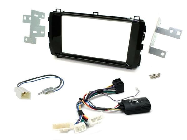 CTKTY08 CD STEREO RADIO FACIA FASCIA FULL KIT FOR TOYOTA AURIS 2013 ONWARDS