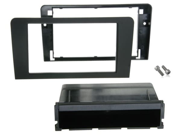 CT24AU28 SINGLE DOUBLE DIN STEREO FACIA FASCIA PLATE FOR AUDI 8P A3 2003-2012