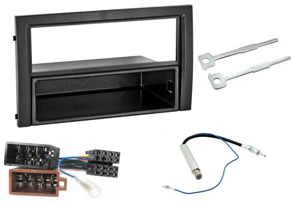 CD RADIO STEREO SINGLE FACIA FASCIA PANEL SURROND KIT FOR SKODA FABIA 2004-2007