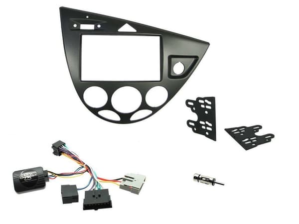 CTKFD58 CD STEREO RADIO FACIA FASCIA FULL KIT FOR FORD FOCUS 1999 - 2004