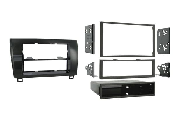 CD RADIO STEREO FASCIA FACIA CHARCOAL GLOSS CT24TY40 FOR TOYOTA TUNDRA SEQUOIA