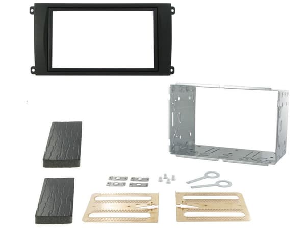 CD RADIO STEREO HEADUNIT DOUBLE DIN FACIA CAGE KIT CT23PO01 FOR PORSCHE CAYENNE
