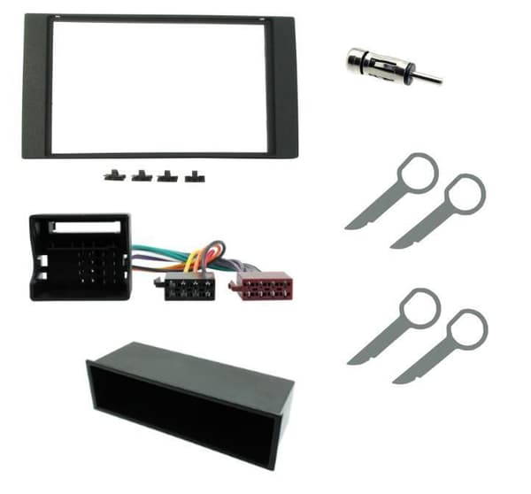 For Ford Fiesta Mk6.5 2005-2008 Car Single Din Stereo Facia Kit ISO Aerial Keys
