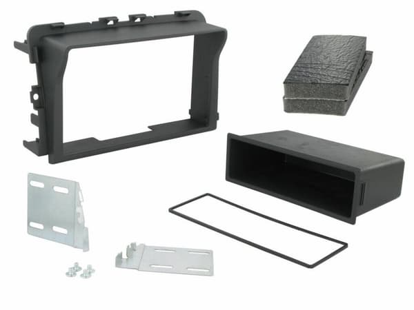 CD RADIO STEREO FACIA FASCIA BLACK CT23VX32 FOR VAUXHALL VIVARO 11-14 DOUBLE DIN