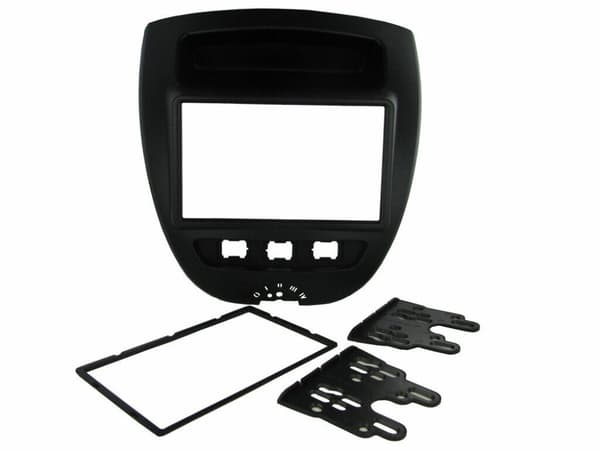 CD RADIO STEREO DOUBLE DIN FACIA FASCIA PANEL TRIM CT23PE07 FITS PEUGEOT 107