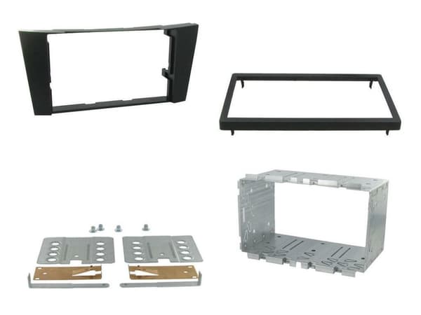 DFPK-23-02 RADIO STEREO DOUBLE DIN FACIA FASCIA SURROUND FOR MERCEDES E CLASS
