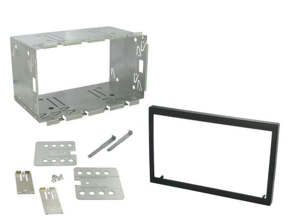 Universal Stereo Headunit Double Din Cage Kit Fitting Trim & keys 110mm CT23UN02