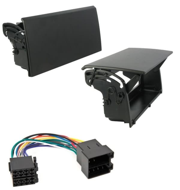 CD RADIO STEREO SINGLE DIN FACIA + ISO LEAD WIRING HARNESS FITS CITROEN BERLINGO