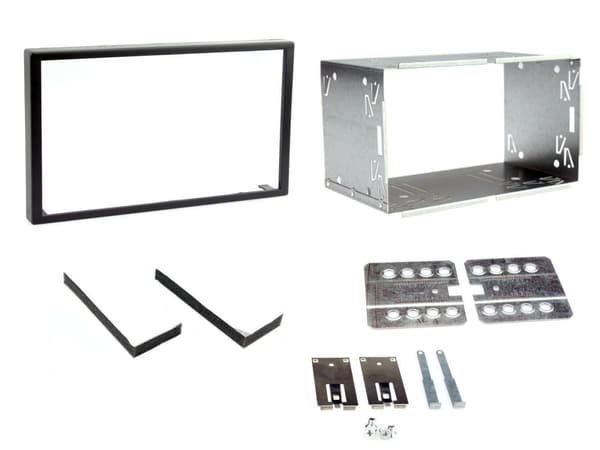 Universal Stereo Headunit Double Din Cage Kit Fitting Trim & keys 103mm DFPK-103