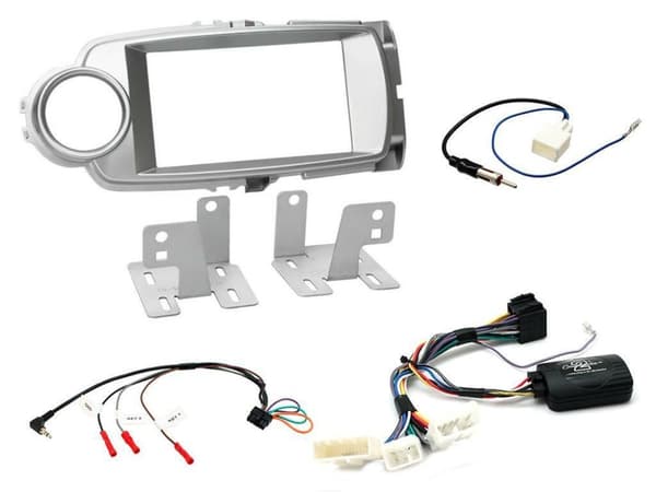 CTKTY09 CD STEREO RADIO FACIA FASCIA FULL KIT FOR TOYOTA YARIS 2011 ONWARDS