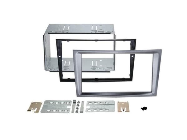 RADIO DOUBLE DIN FACIA FASCIA CHARCOAL METALIC FITTING KIT CT23VX04 FOR VAUXHALL